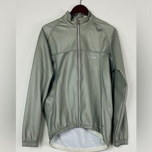 Campagnolo Men's Gray Performance Cycling Jacket - Full Zip